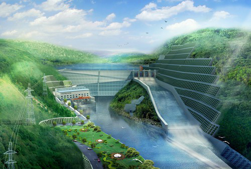 涵江老挝南塔河1号水电站项目